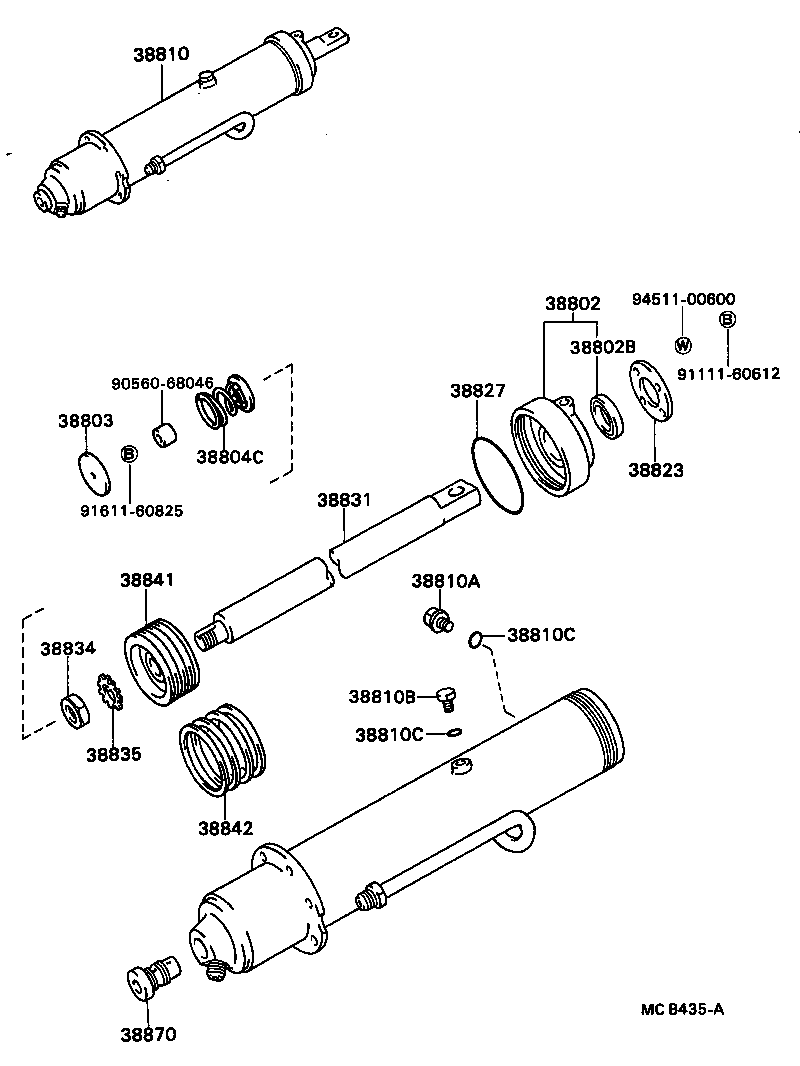  DYNA |  HOIST CYLINDER