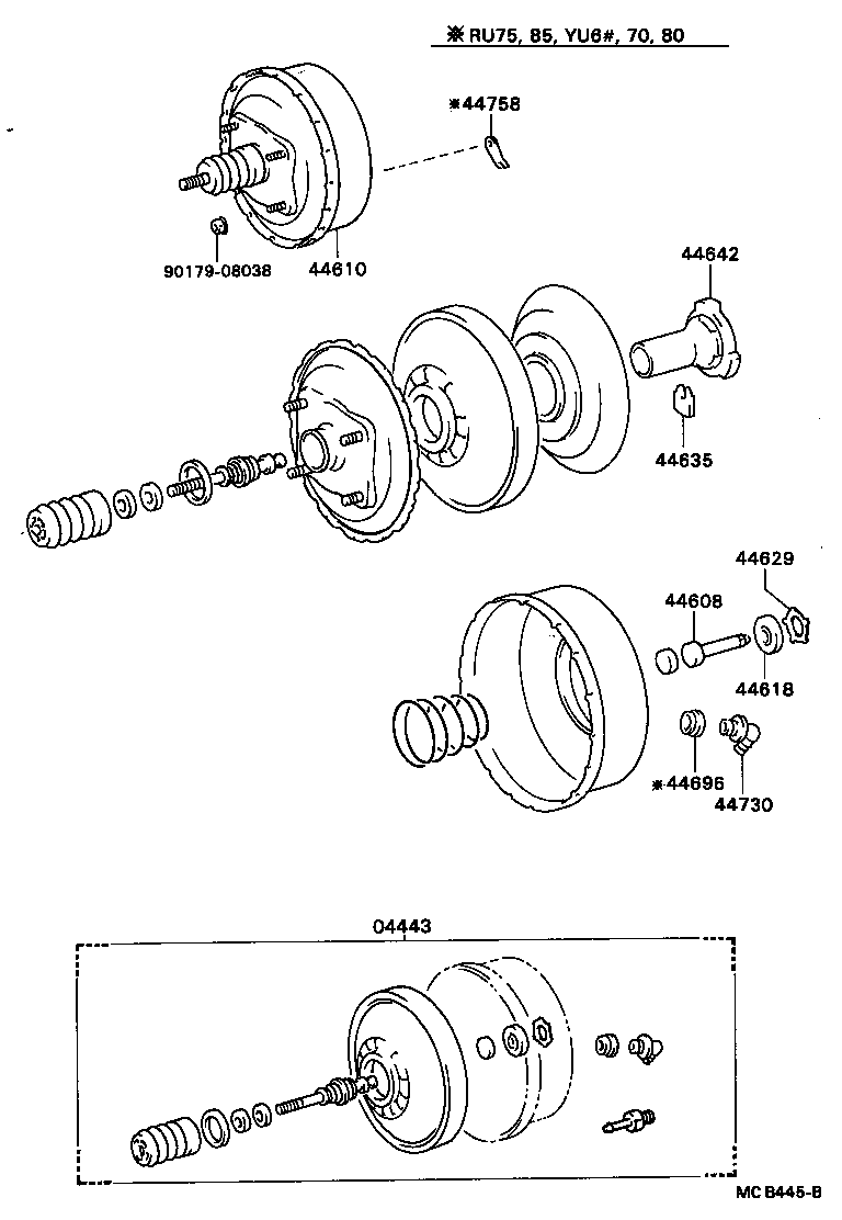  DYNA |  BRAKE BOOSTER VACUUM TUBE