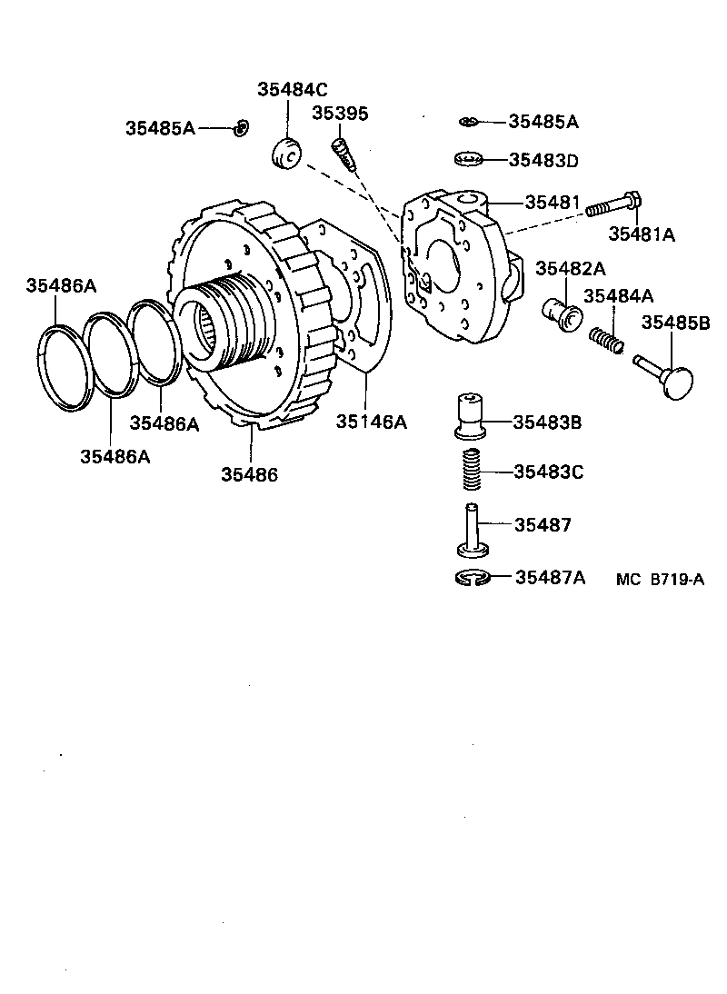  LAND CRUISER 60 |  REAR OIL PUMP GOVERNOR ATM