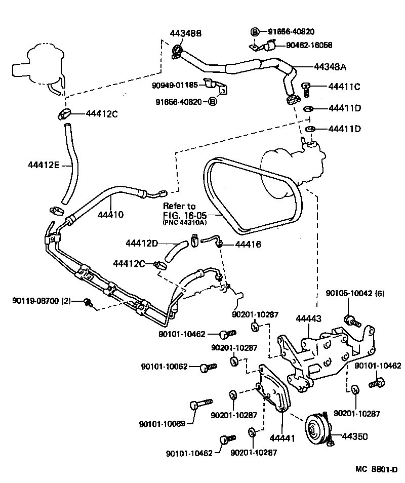  LAND CRUISER 70 |  POWER STEERING TUBE