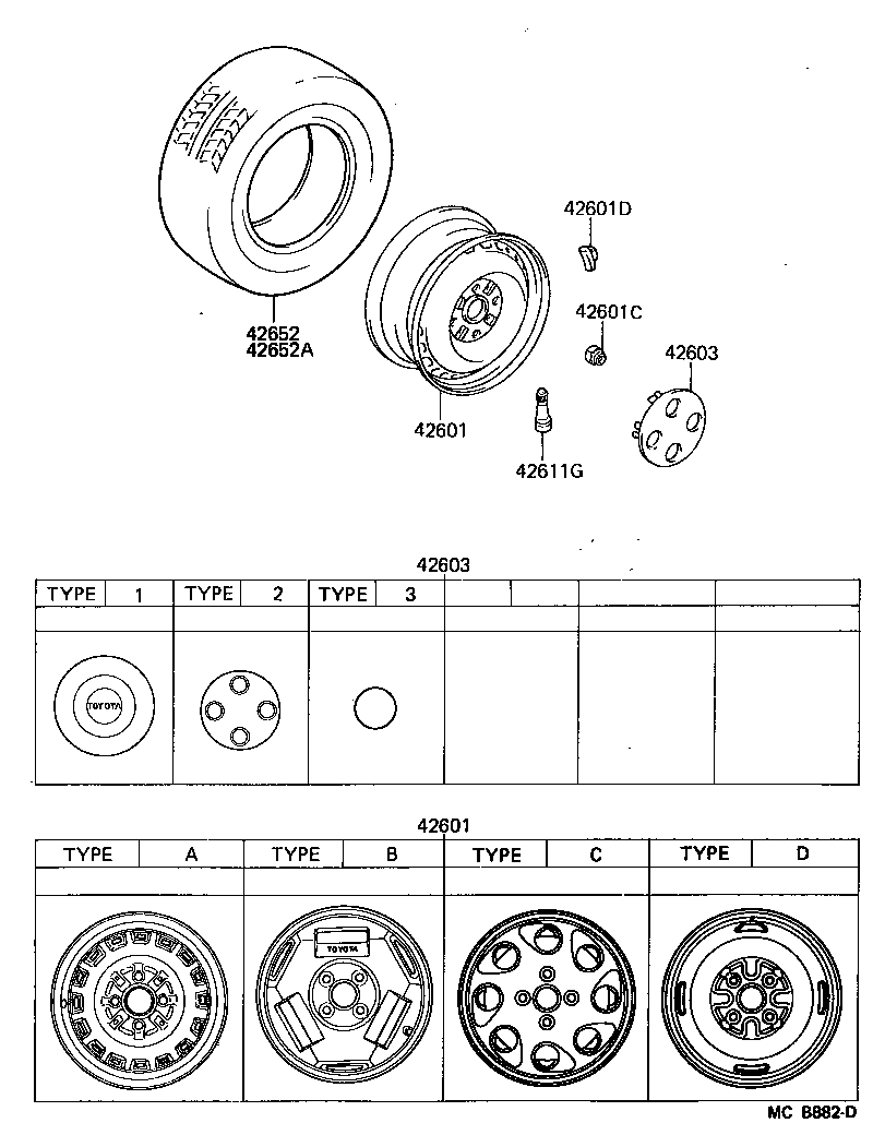  MR2 |  DISC WHEEL WHEEL CAP