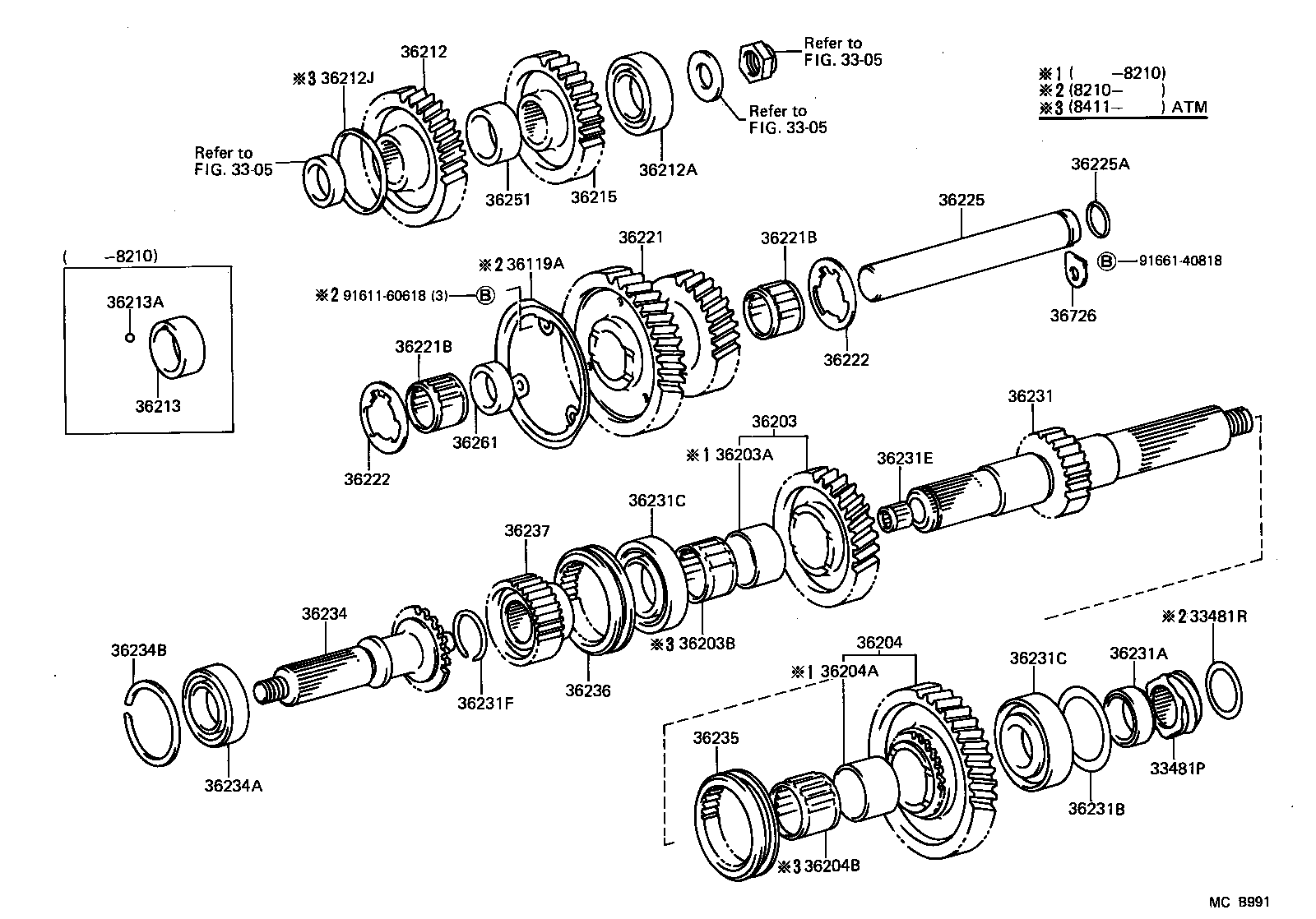  LAND CRUISER 60 |  TRANSFER GEAR