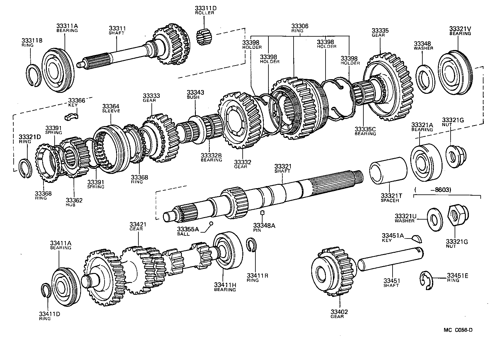  LAND CRUISER 60 |  TRANSMISSION GEAR MTM