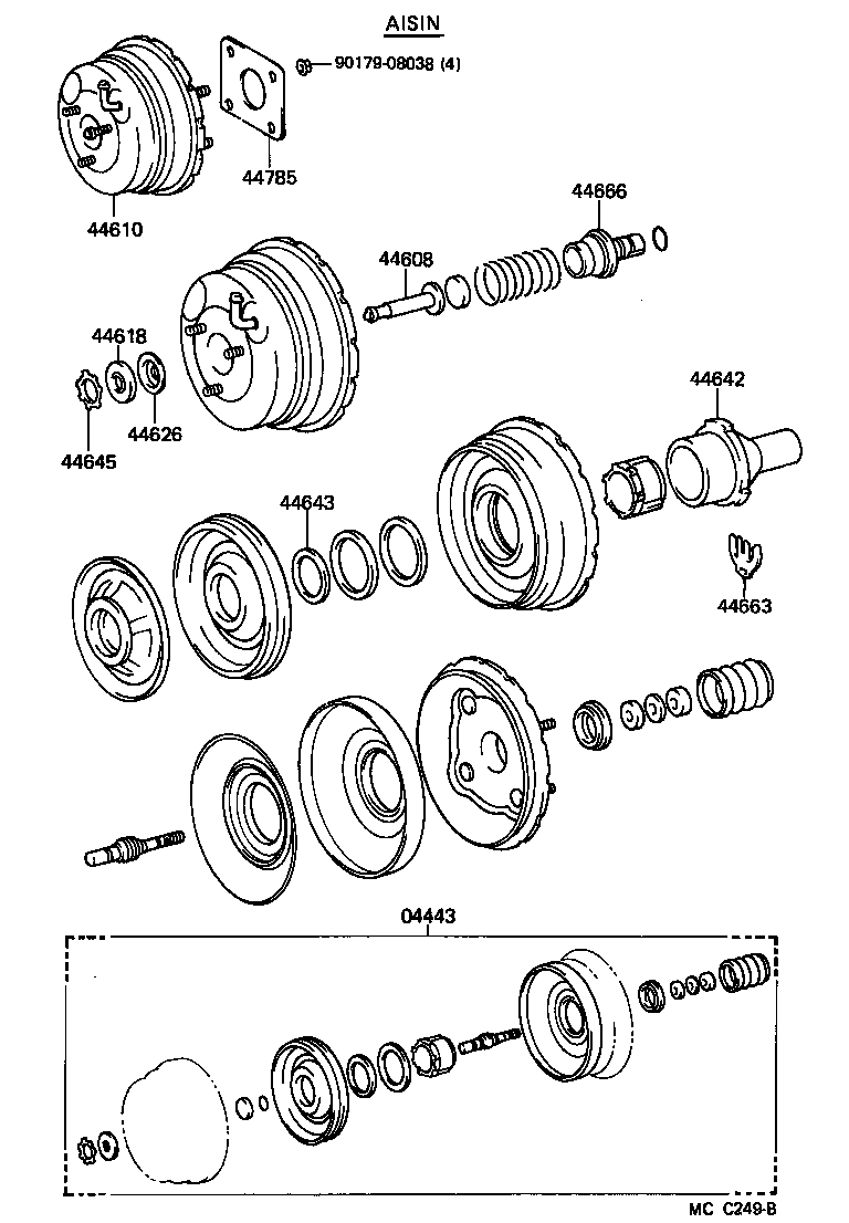  CELICA |  BRAKE BOOSTER VACUUM TUBE