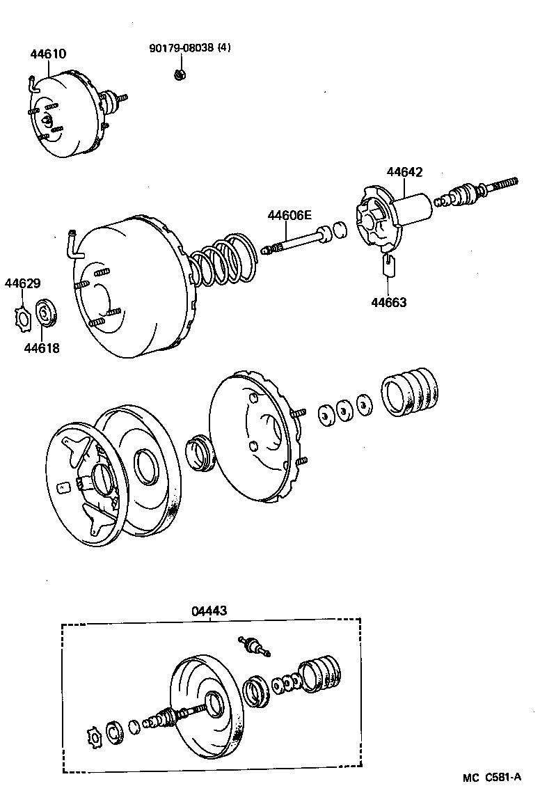  DYNA 100 |  BRAKE BOOSTER VACUUM TUBE