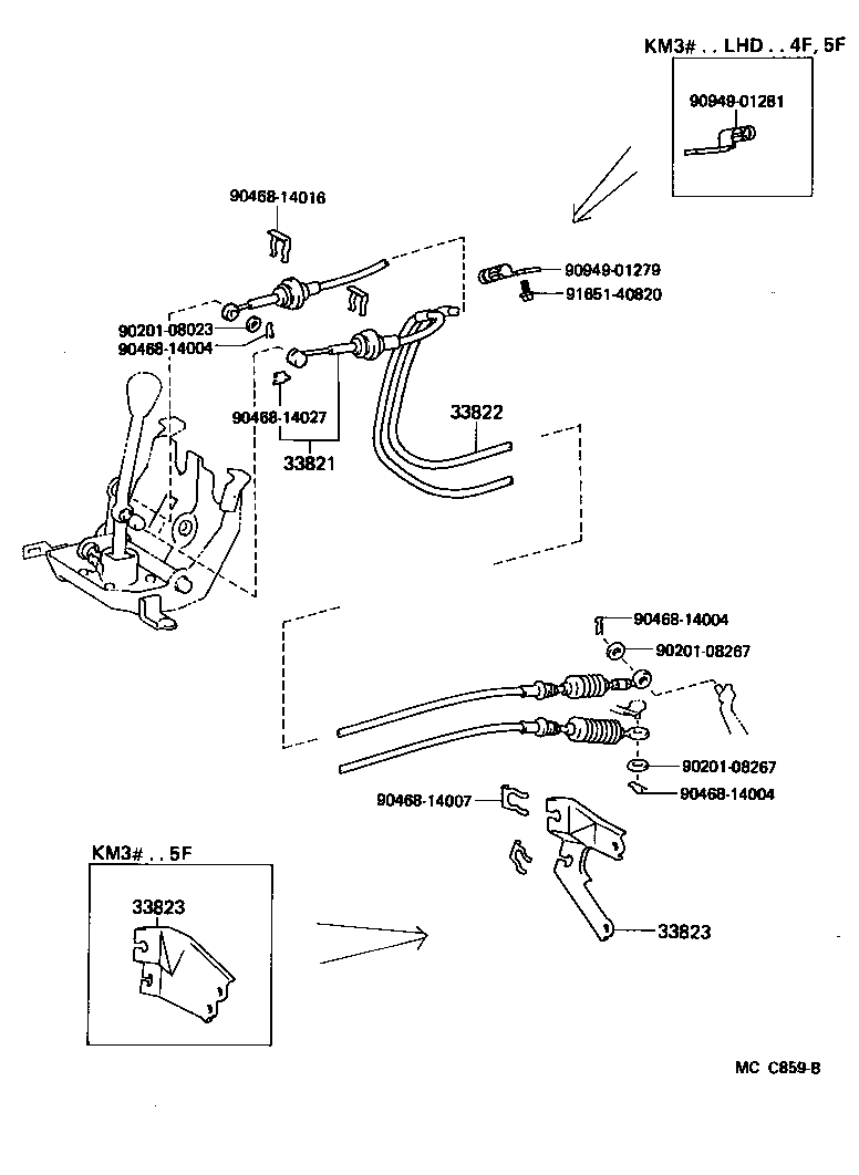 LITEACE VAN WAGON |  SHIFT LEVER RETAINER
