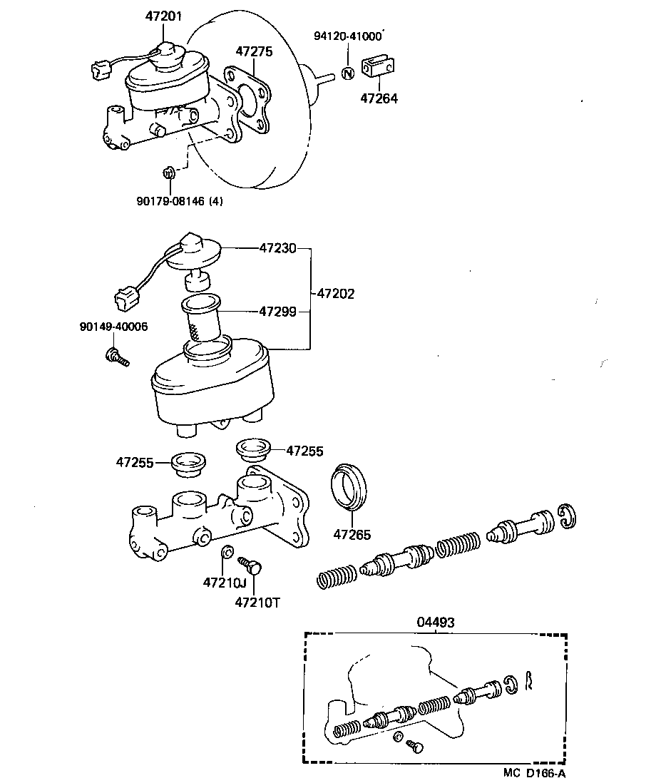  SUPRA |  BRAKE MASTER CYLINDER