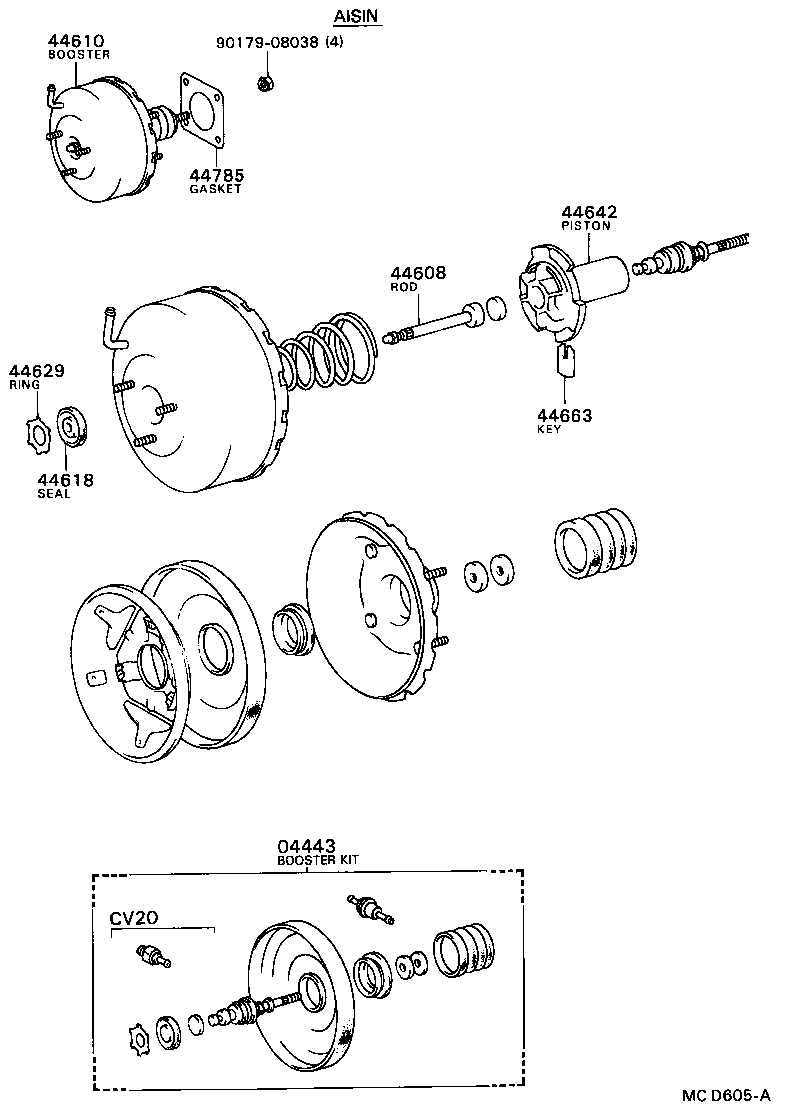  CAMRY |  BRAKE BOOSTER VACUUM TUBE
