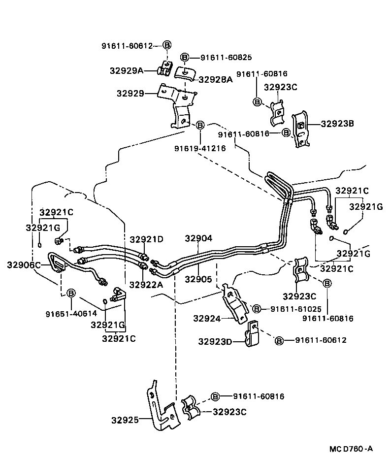  DYNA |  OIL COOLER TUBE ATM