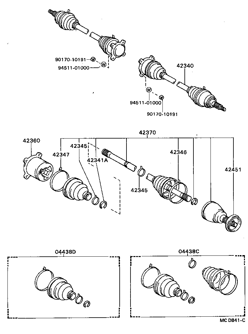  CELICA |  REAR AXLE SHAFT HUB