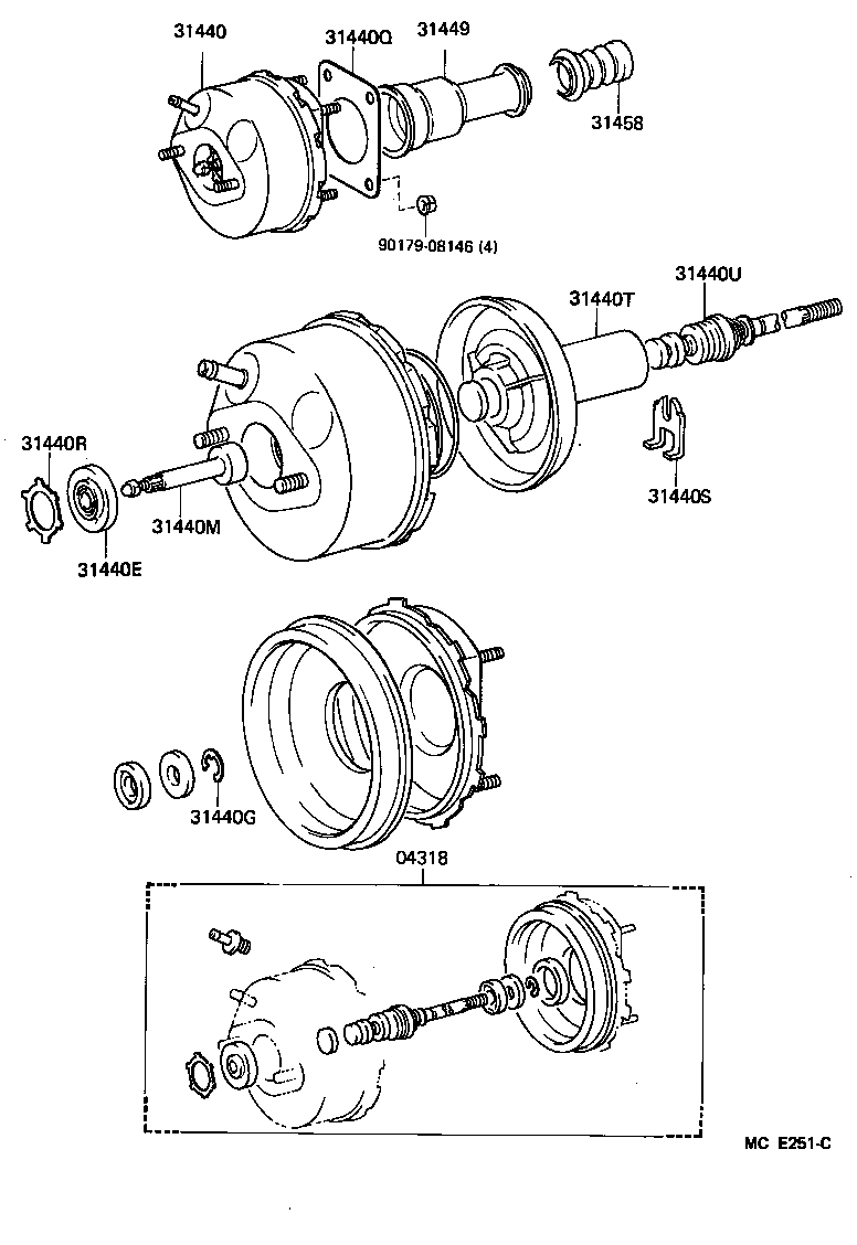  LAND CRUISER 60 62 |  CLUTCH BOOSTER