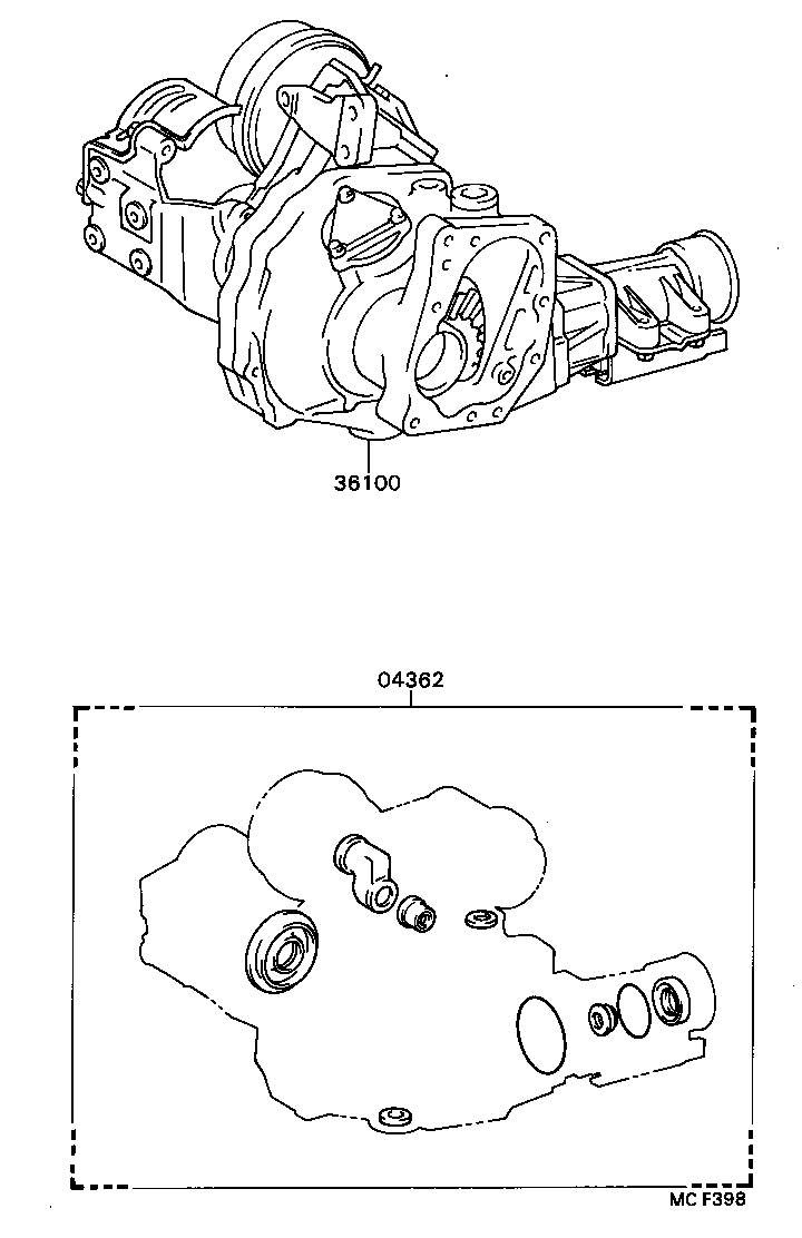  CAMRY |  TRANSFER ASSEMBLY GASKET KIT