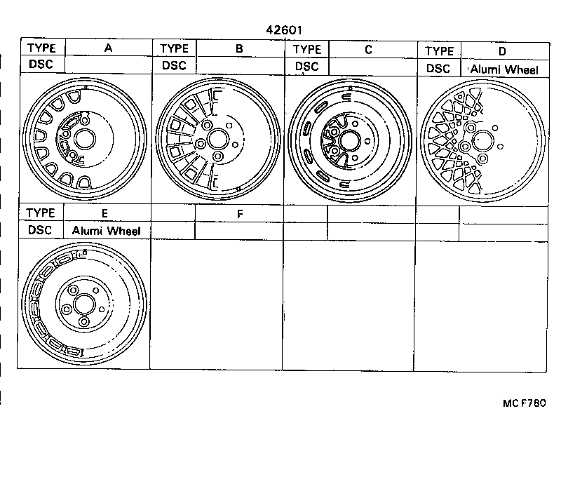  CAMRY |  DISC WHEEL WHEEL CAP