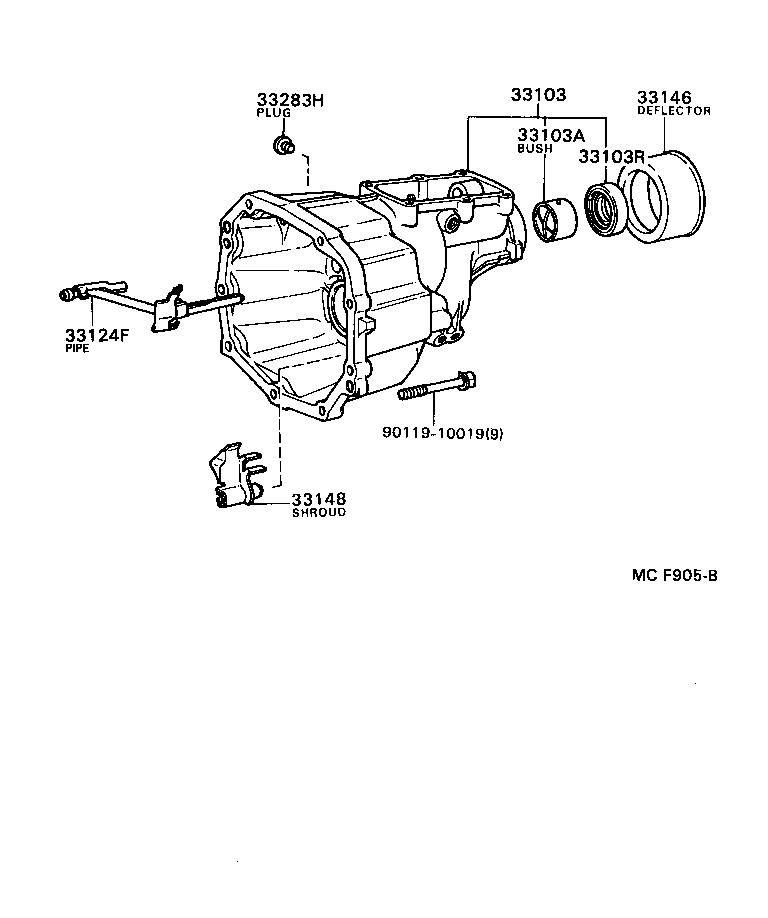  CRESSIDA WAGON |  EXTENSION HOUSING MTM