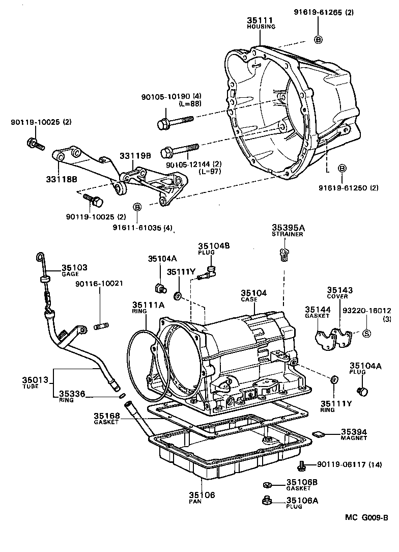  CRESSIDA WAGON |  TRANSMISSION CASE OIL PAN ATM