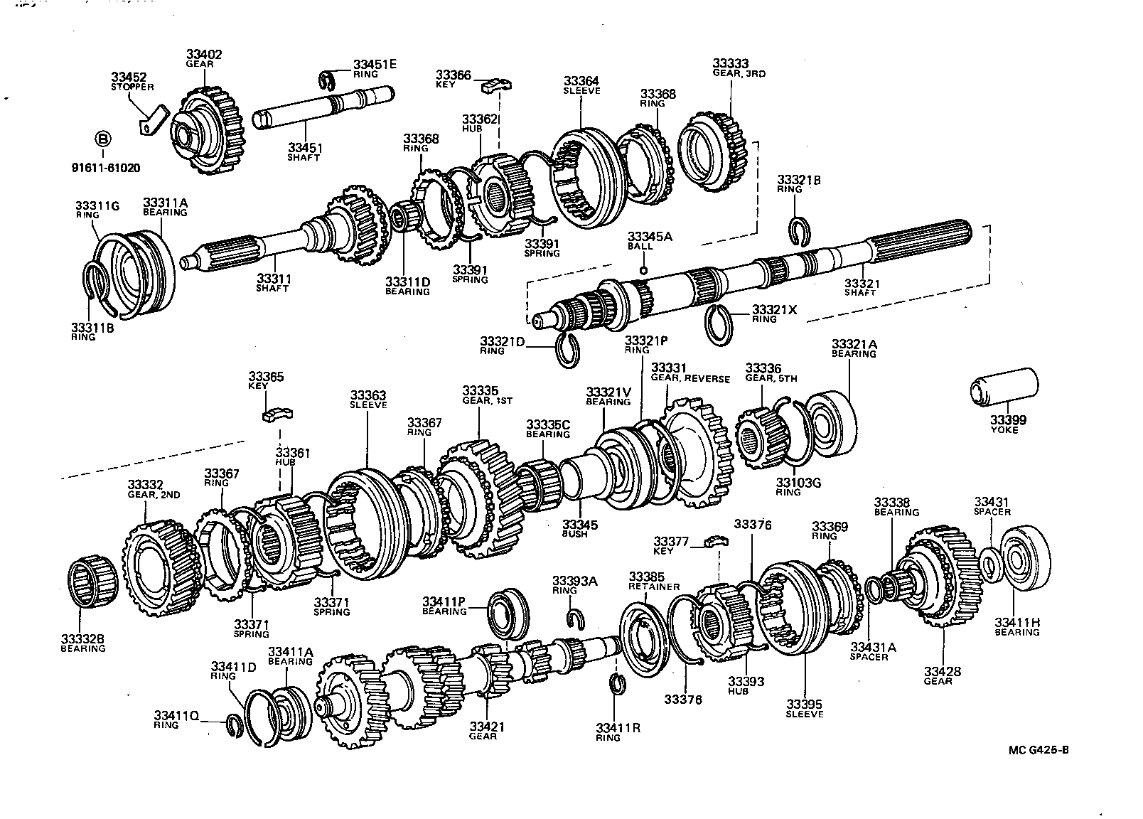  4 RUNNER TRUCK |  TRANSMISSION GEAR MTM