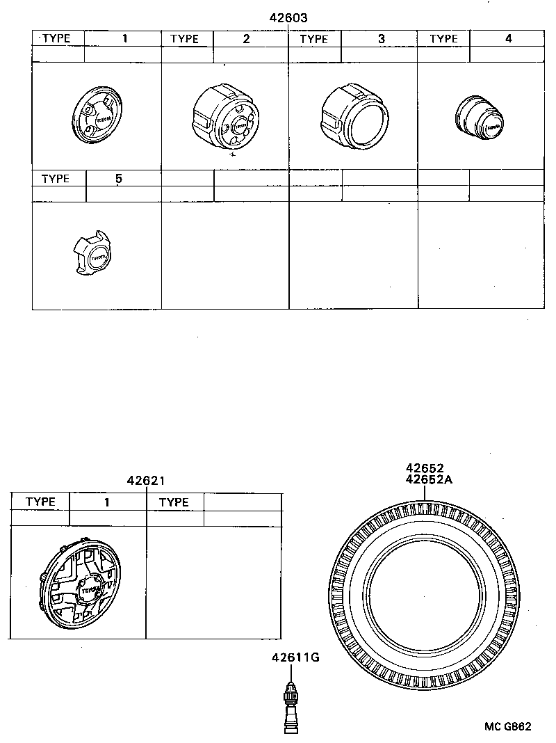  MODEL F |  DISC WHEEL WHEEL CAP