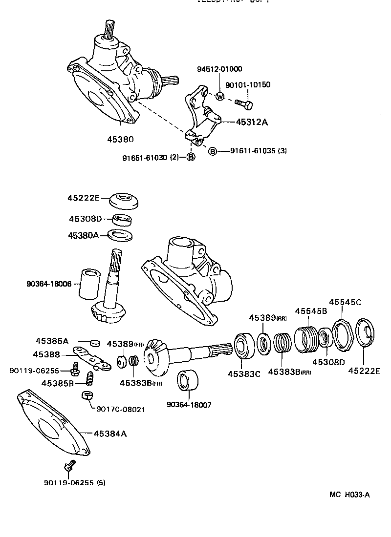  LITEACE VAN WAGON |  STEERING COLUMN SHAFT