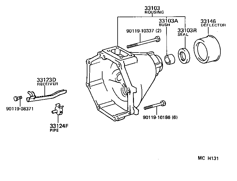  LITEACE VAN WAGON |  EXTENSION HOUSING MTM