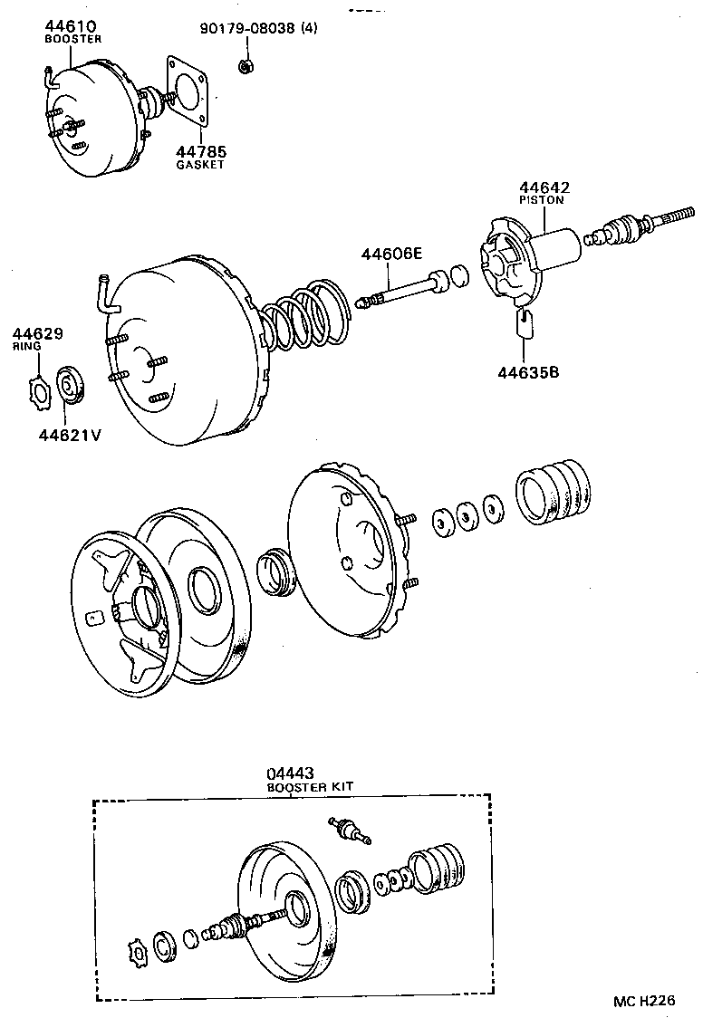  CRESSIDA WAGON |  BRAKE BOOSTER VACUUM TUBE