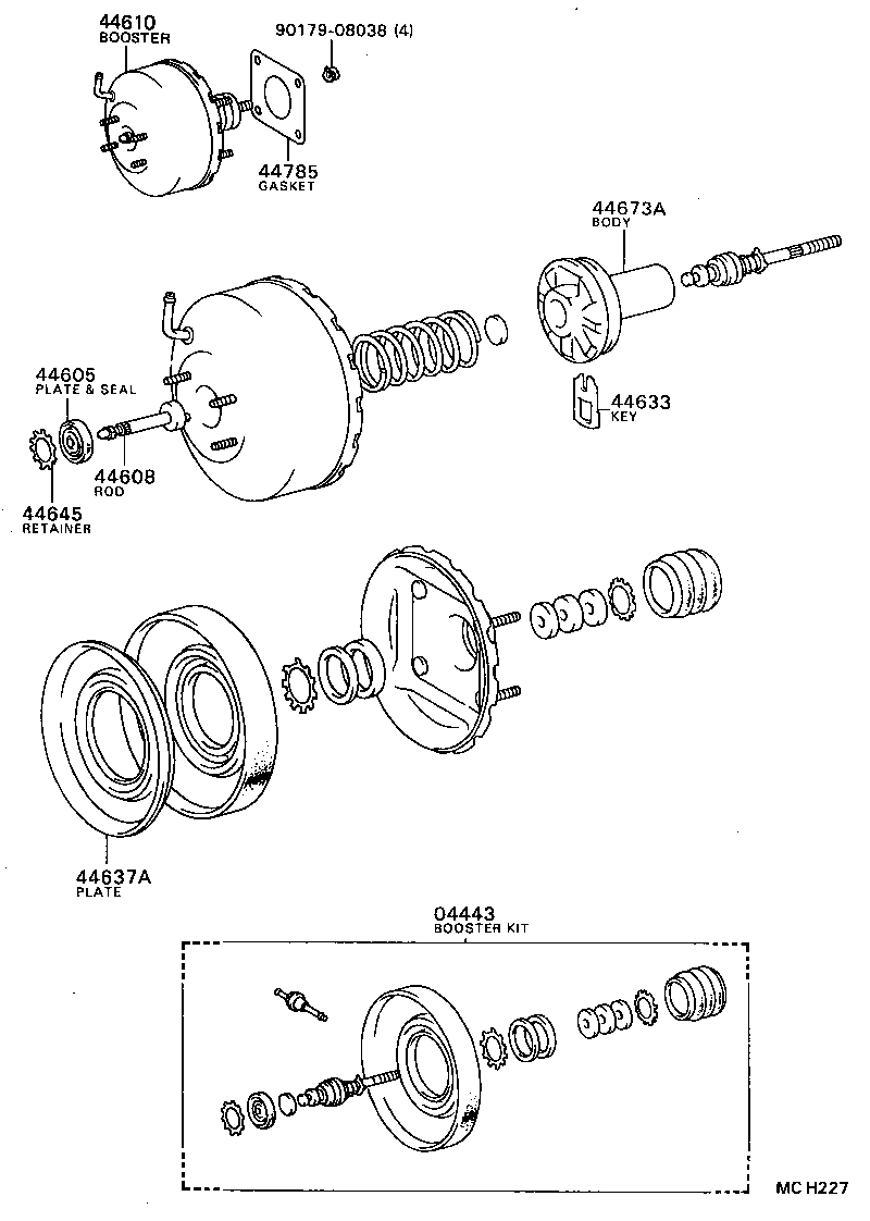  CRESSIDA WAGON |  BRAKE BOOSTER VACUUM TUBE