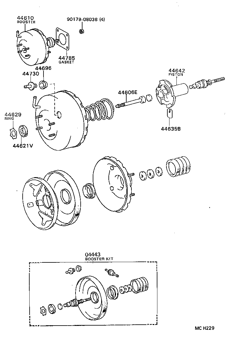  CRESSIDA WAGON |  BRAKE BOOSTER VACUUM TUBE