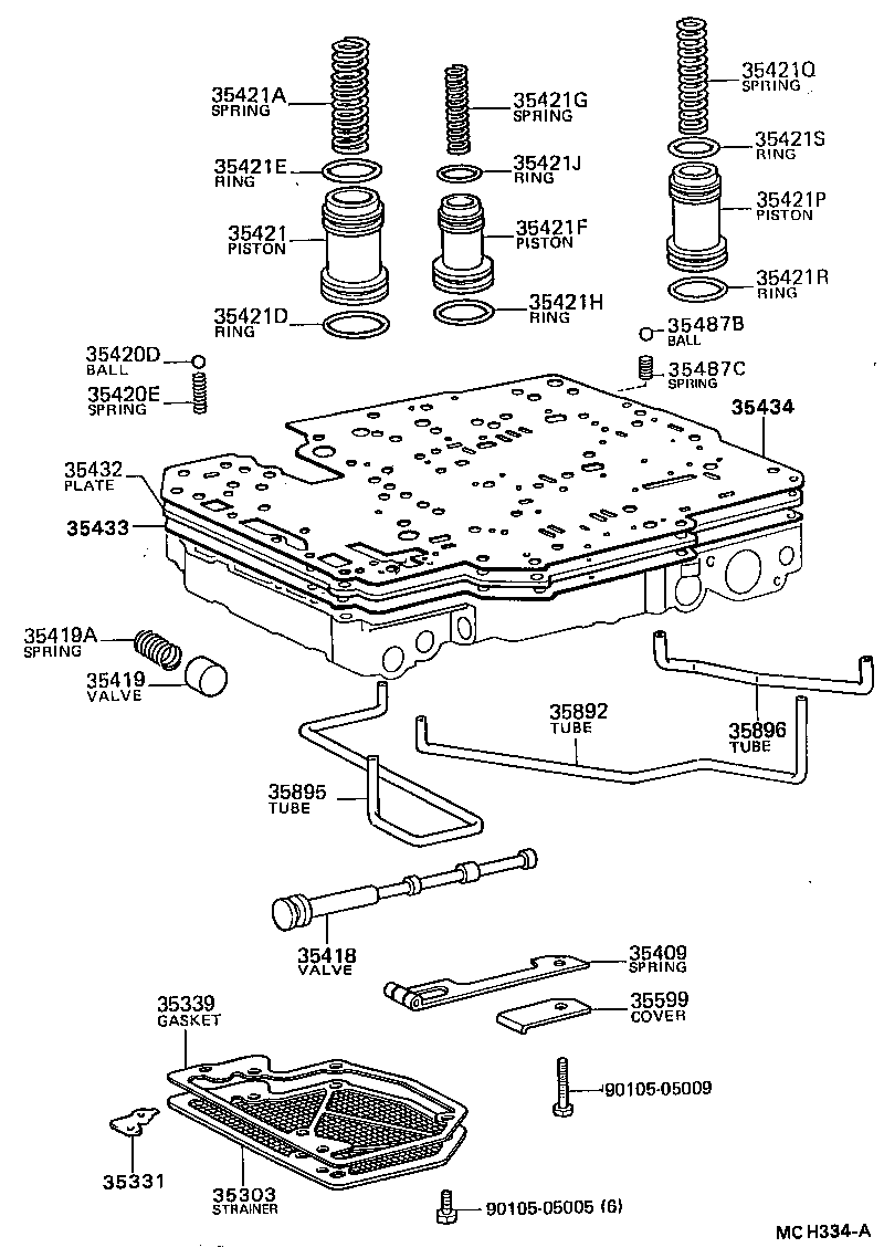  CRESSIDA WAGON |  VALVE BODY OIL STRAINER ATM