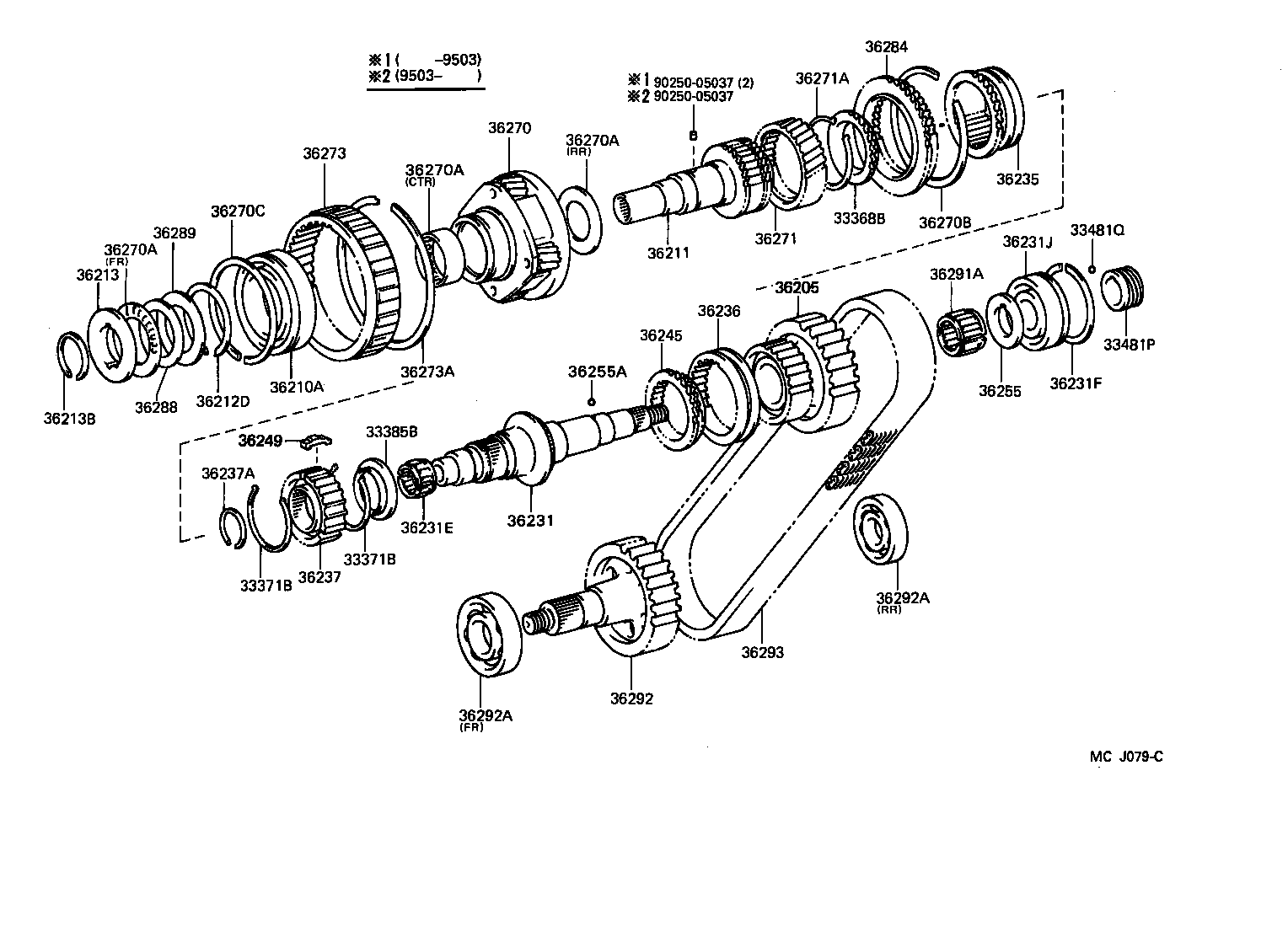  4 RUNNER TRUCK |  TRANSFER GEAR