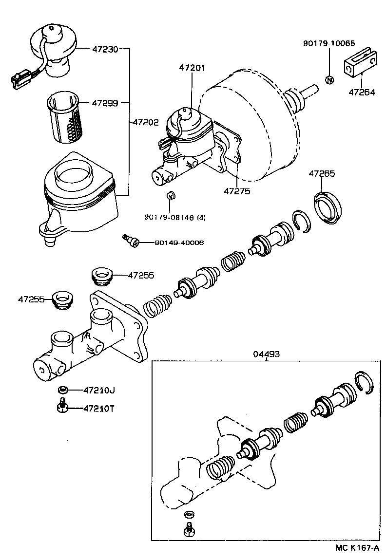  LAND CRUISER 80 |  BRAKE MASTER CYLINDER