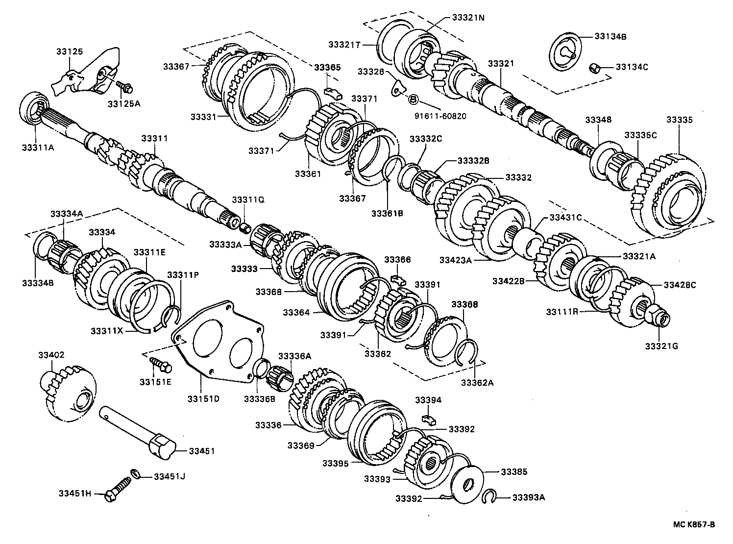  CARINA 2 |  TRANSMISSION GEAR MTM