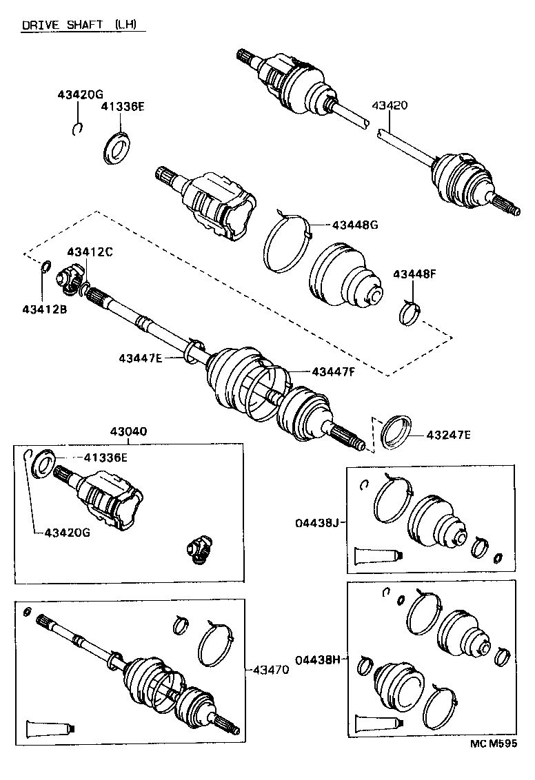  CELICA |  FRONT DRIVE SHAFT