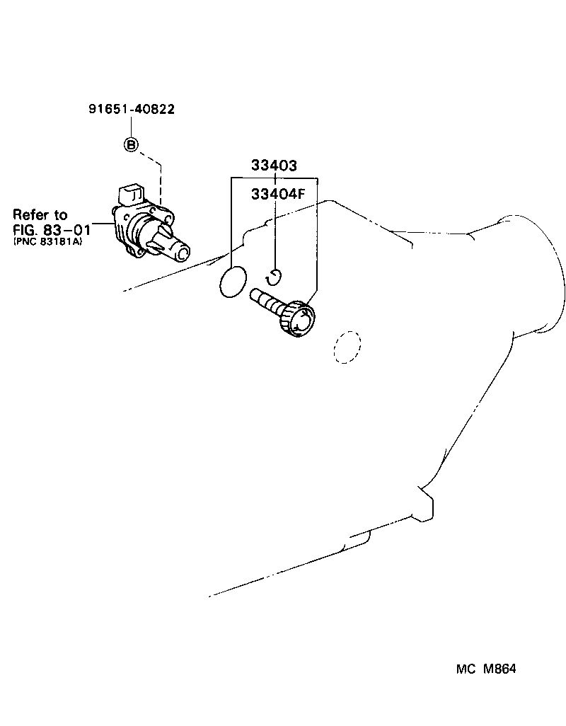  LITEACE VAN WAGON |  SPEEDOMETER DRIVEN GEAR MTM