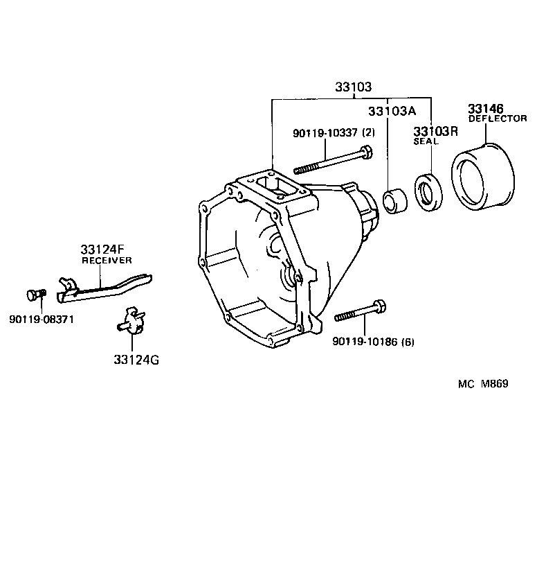  LITEACE VAN WAGON |  EXTENSION HOUSING MTM