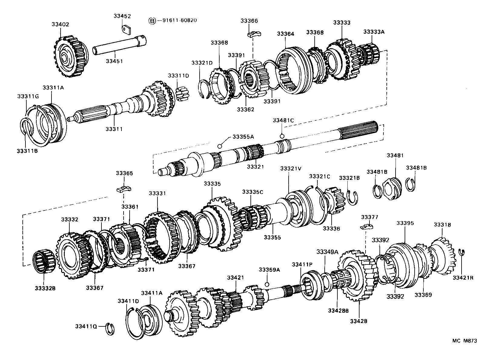  LITEACE VAN WAGON |  TRANSMISSION GEAR MTM