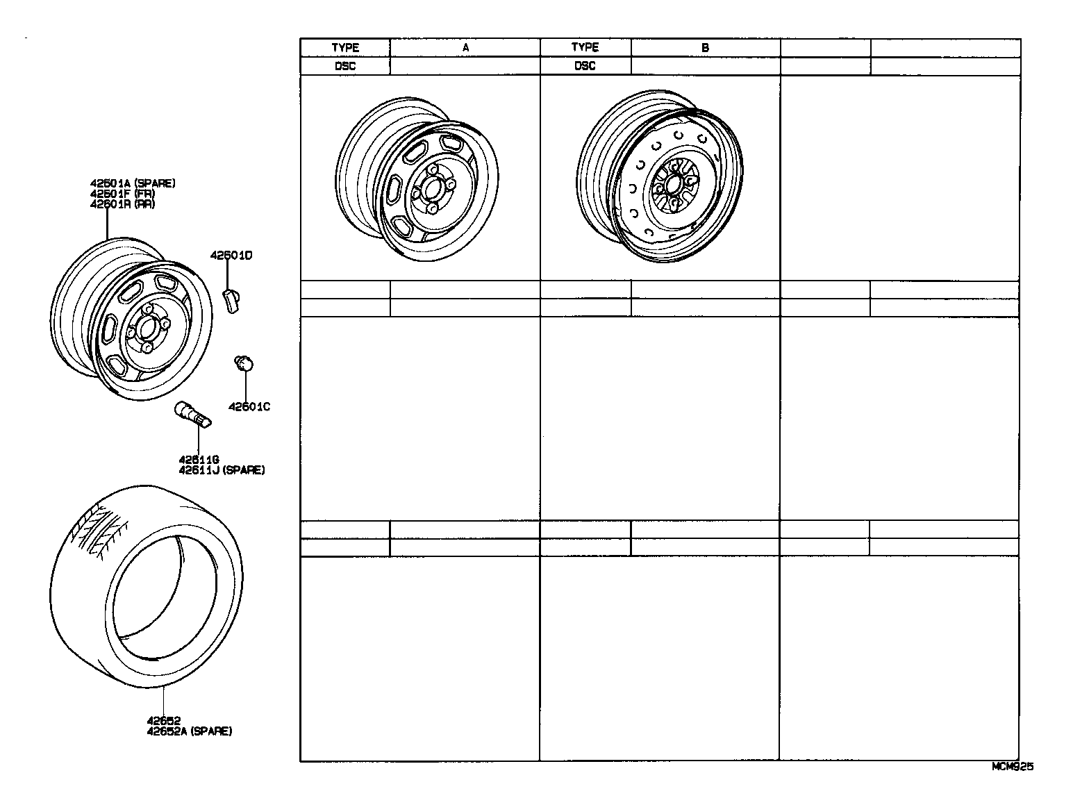  LITEACE VAN WAGON |  DISC WHEEL WHEEL CAP