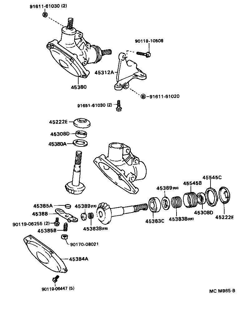  LITEACE VAN WAGON |  STEERING COLUMN SHAFT