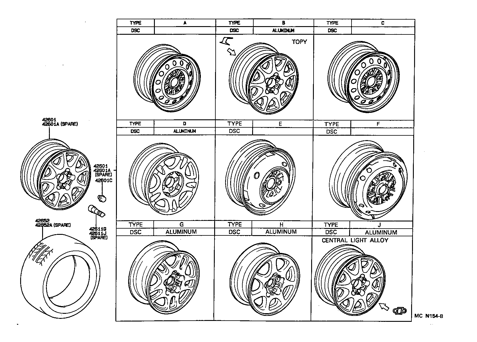  CAMRY JPP |  DISC WHEEL WHEEL CAP