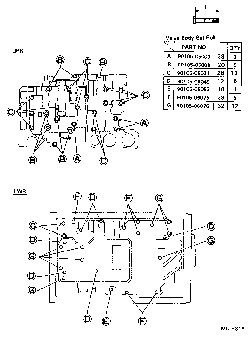  PREVIA |  VALVE BODY OIL STRAINER ATM