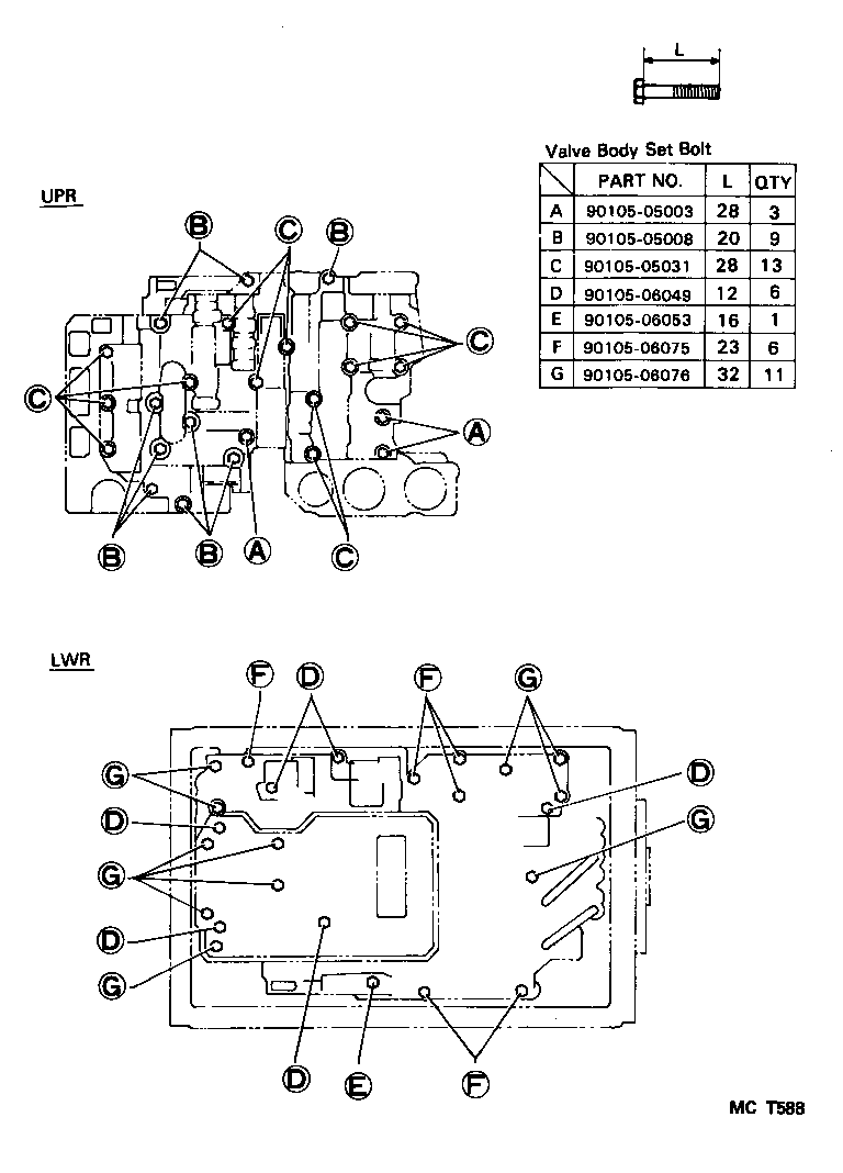  4 RUNNER TRUCK |  VALVE BODY OIL STRAINER ATM