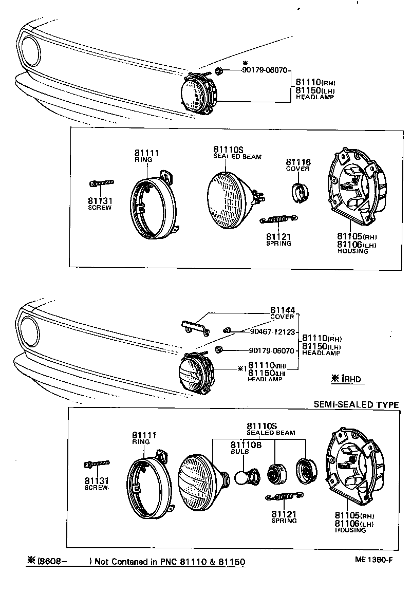  TOYOTA1000 |  HEADLAMP