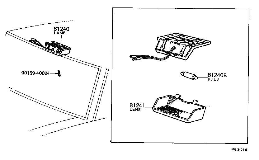  TOYOTA1000 |  INTERIOR LAMP