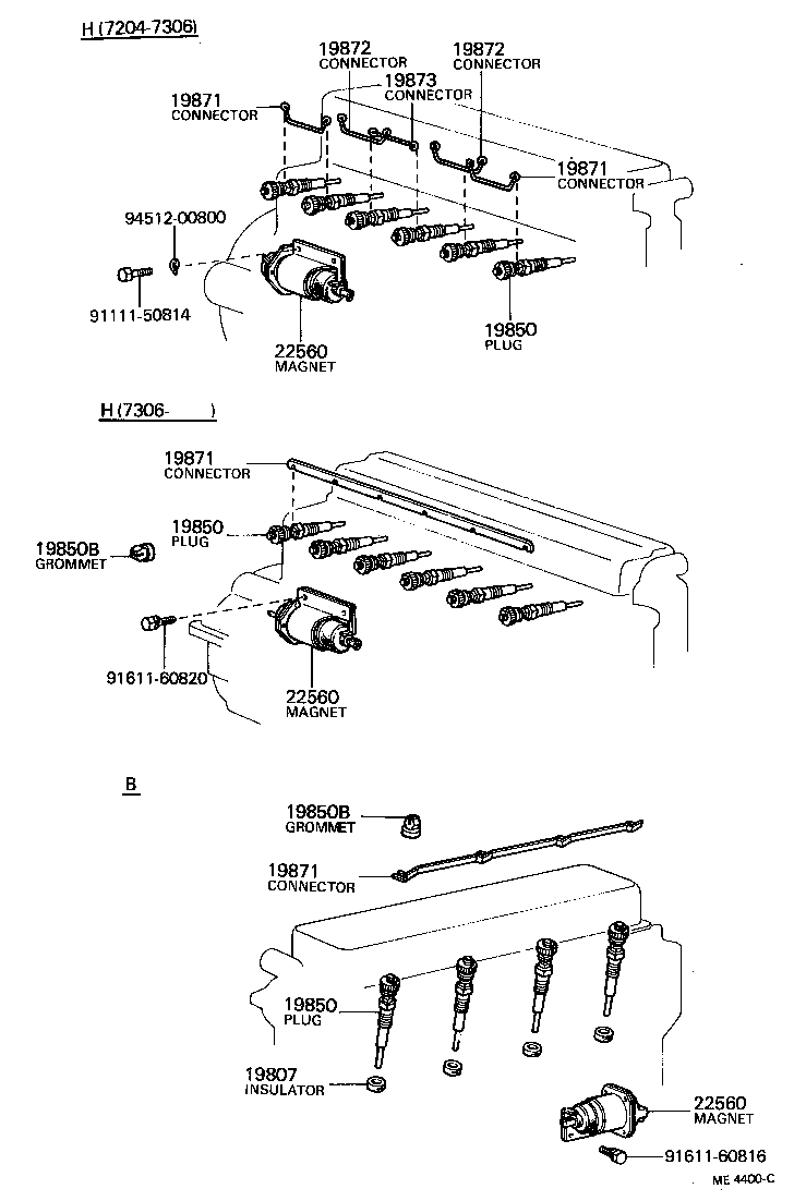  LAND CRUISER 40 50 |  IGNITION COIL SPARK PLUG