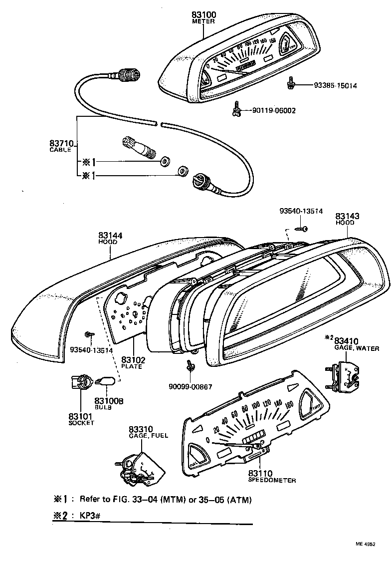  TOYOTA1000 |  METER