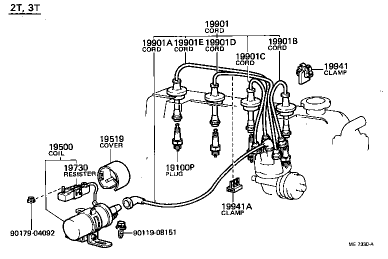  CORONA |  IGNITION COIL SPARK PLUG
