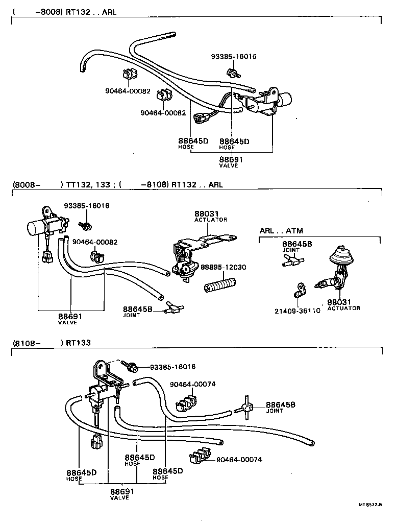  CORONA |  HEATING AIR CONDITIONING VACUUM PIPING