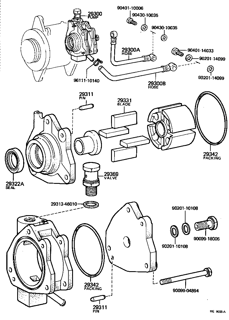  LAND CRUISER 40 |  VACUUM PUMP