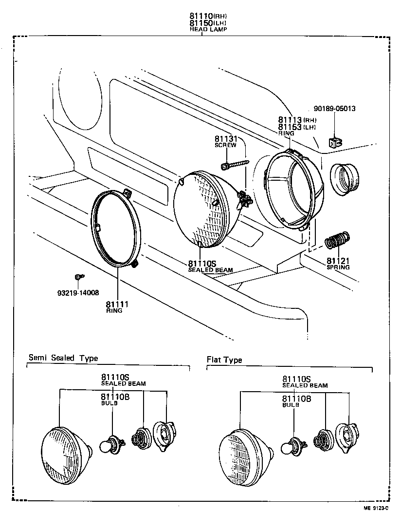  LAND CRUISER 40 |  HEADLAMP