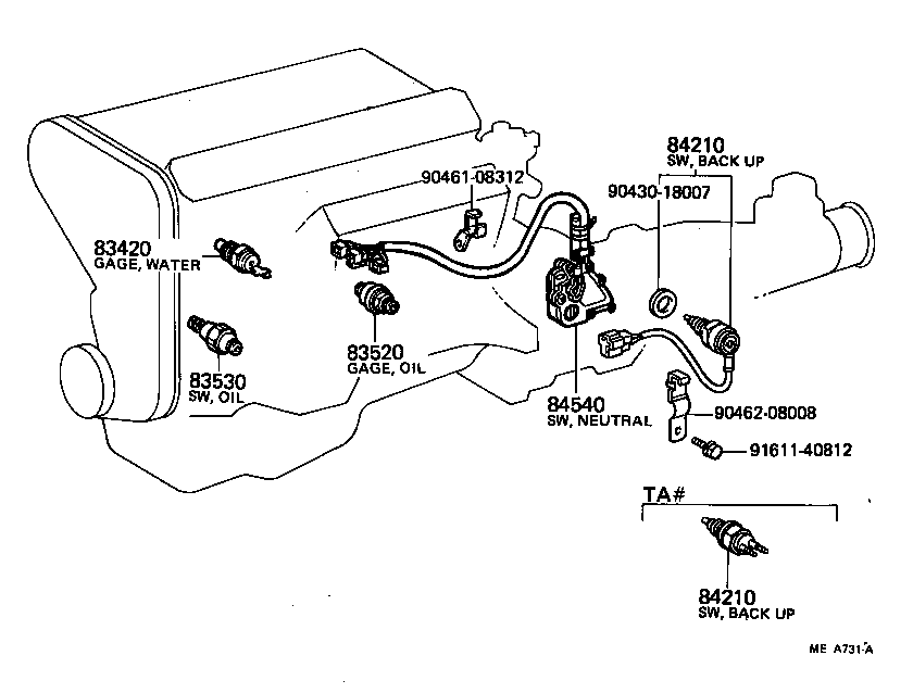  CELICA |  SWITCH RELAY COMPUTER