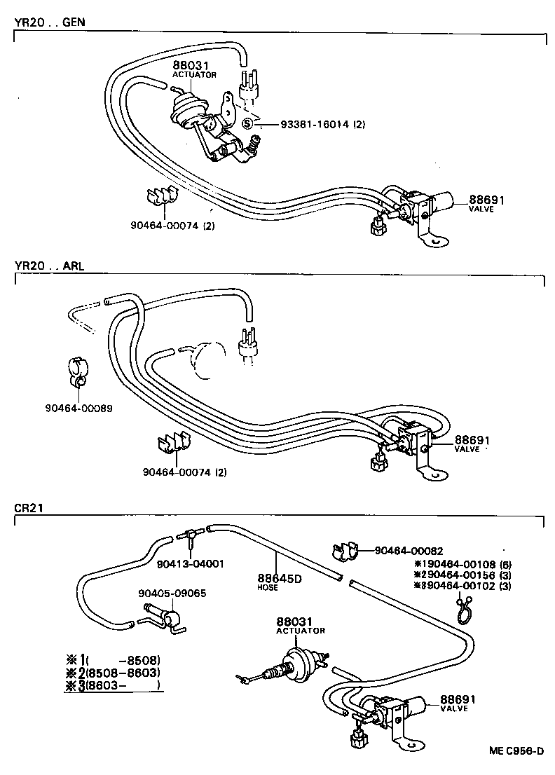  MODEL F |  HEATING AIR CONDITIONING VACUUM PIPING
