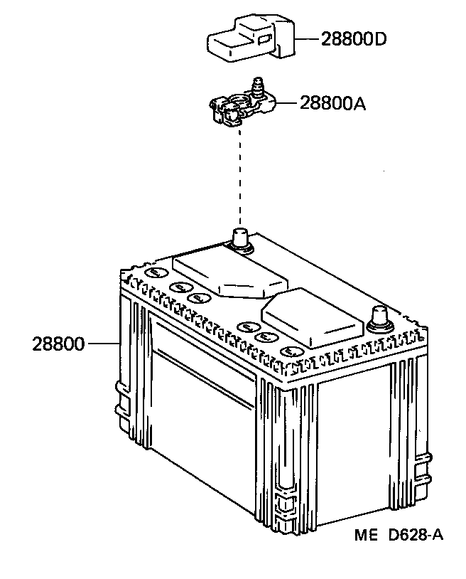  CROWN |  BATTERY BATTERY CABLE